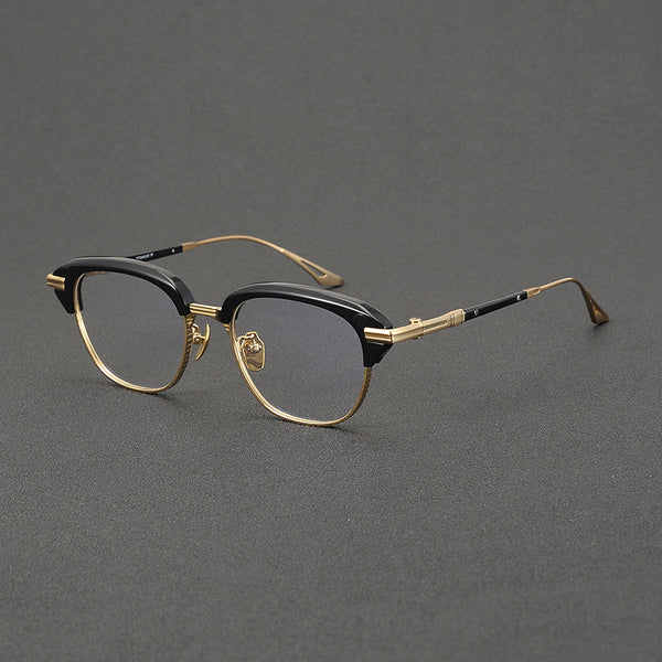 Finn Retro Rectangle Titanium Glasses Frame