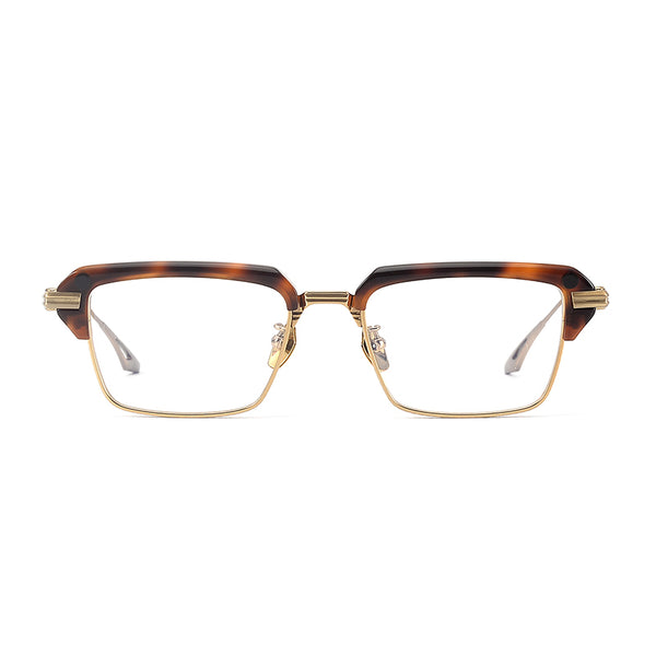 Sutton Retro Rectangle Titanium Glasses Frame