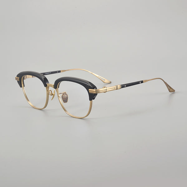 Finn Retro Rectangle Titanium Glasses Frame