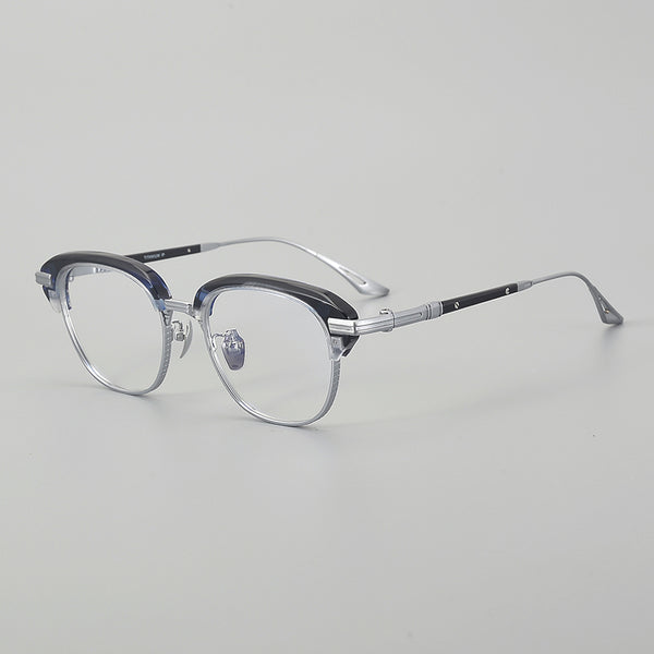 Finn Retro Rectangle Titanium Glasses Frame