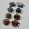 AKK1Titanium Glasses Frame With Magnetic Sunglasses Clips
