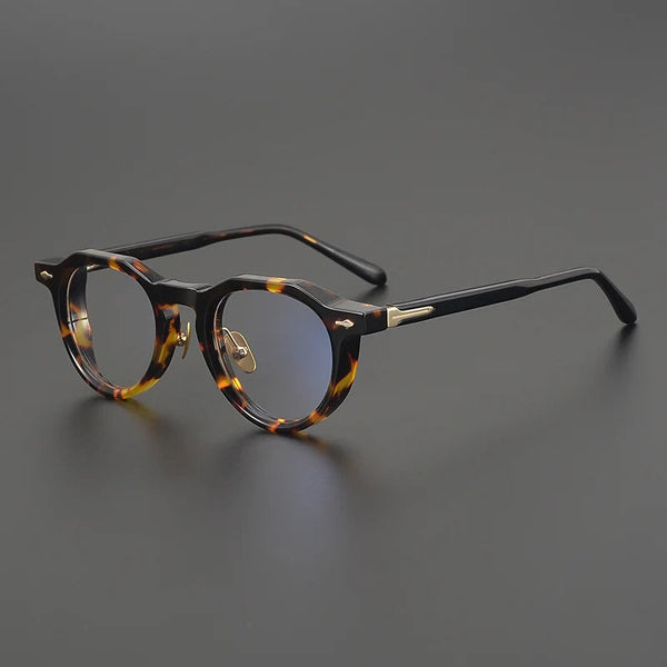 Sutton Retro Round Acetate Glasses Frame