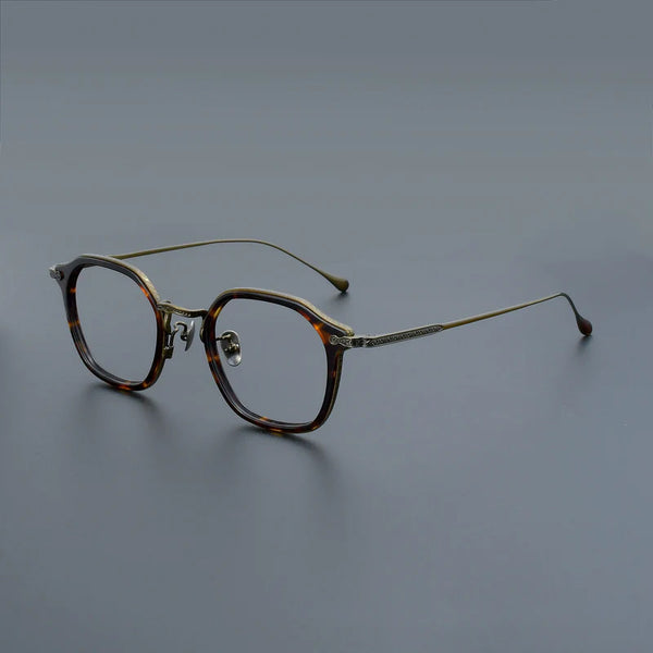 Penni Retro Square Titanium Glasses Frame