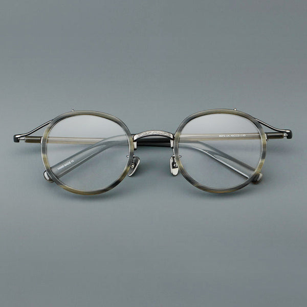 Andon Retro Round Acetate Glasses Frame