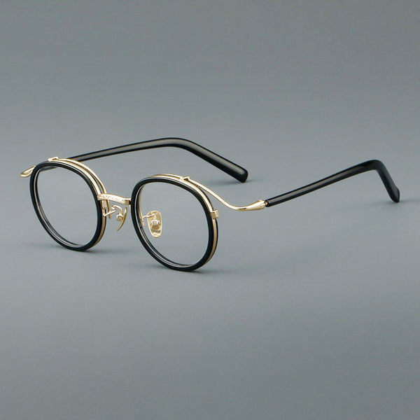 Andon Retro Round Acetate Glasses Frame