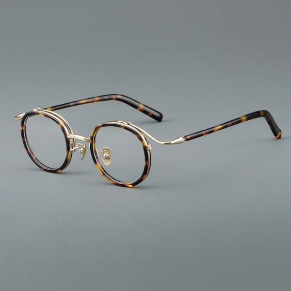 Andon Retro Round Acetate Glasses Frame
