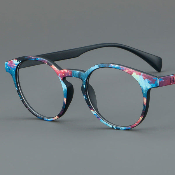 Cat eye glasses frame painted glasses 8802