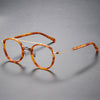 HONGMEI Titanium Vintage Round Eyeglasses Frames