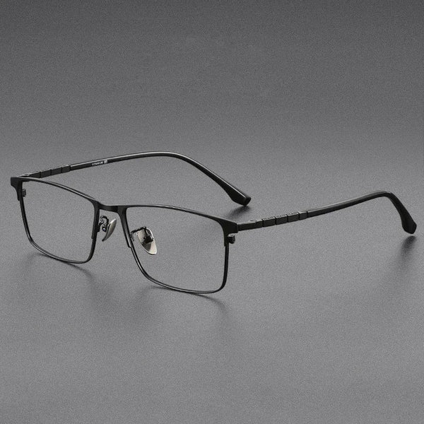 Mott Titanium Classic full-rim eyeglass frame design