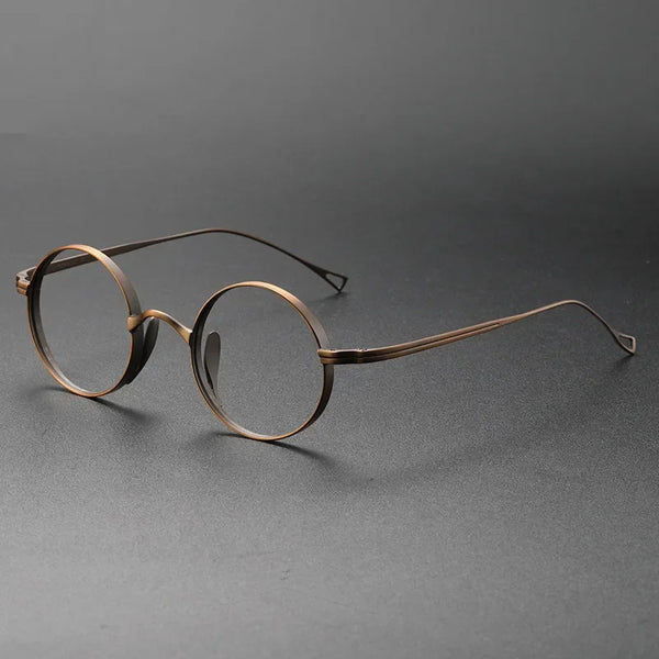 Garin Vintage Round Titanium Glasses Frame