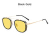 Men's RetroHD Polarized Punk Steampunk Sunglasses