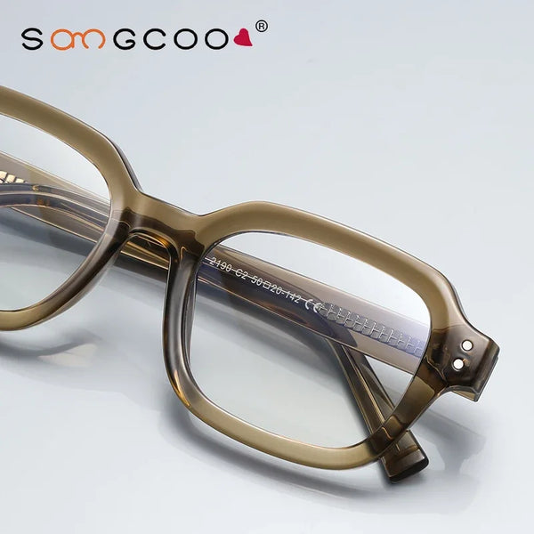 Veet Retro Rectangle TR90 Glasses Frame