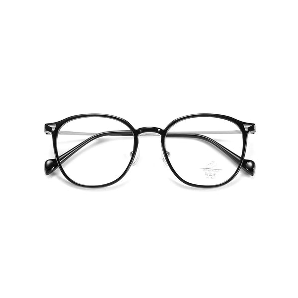 Women's Round Titanium Eyeglasses