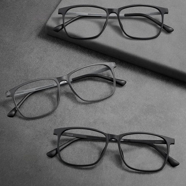 Classic Full-Frame TR90 Ultra-Lightweight Eyewear Durable Thermoplastic Steel Material