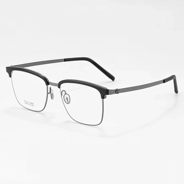 Ultra-lightweight titanium eyeglass frames for men and women