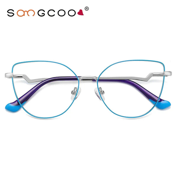 Cat Eye Classic Women's Eyeglass Frames Alloy