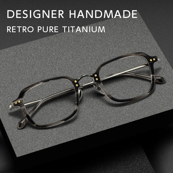 Berg Retro Titanium Ultra-Light Glasses Frame