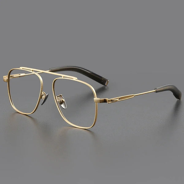 Andon Retro Aviator Titanium Glasses Frame