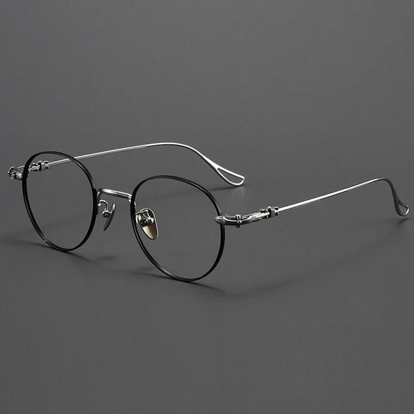 Classic round-frame eyeglass frames