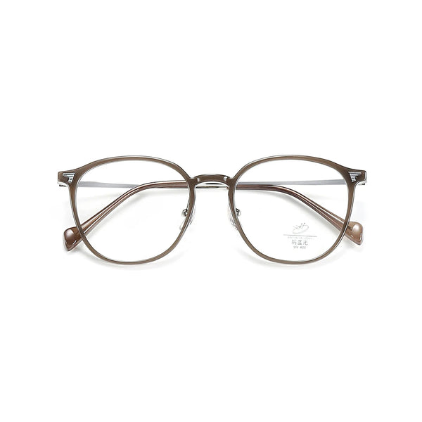 Women's Round Titanium Eyeglasses