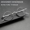 Garin Vintage Round Titanium Glasses Frame