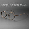 Garin Vintage Round Titanium Glasses Frame