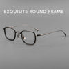 Fashion Square Luxury Acetate Pure Titanium Eyewear ReadingBusiness Retro Eyeglasses Frame Men