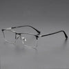 Mott Titanium Classic full-rim eyeglass frame design