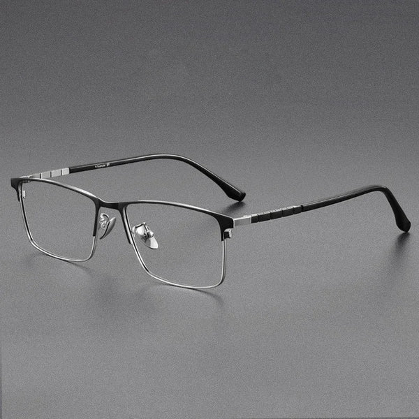 Mott Titanium Classic full-rim eyeglass frame design