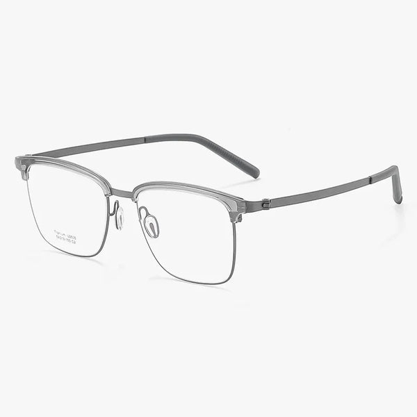 Ultra-lightweight titanium eyeglass frames for men and women