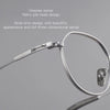 Chand Retro Square Titanium Glasses Frame