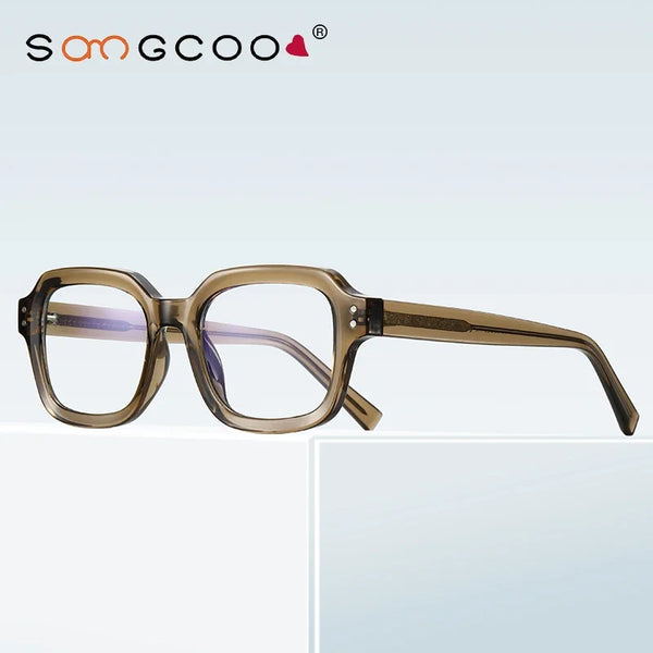 Veet Retro Rectangle TR90 Glasses Frame