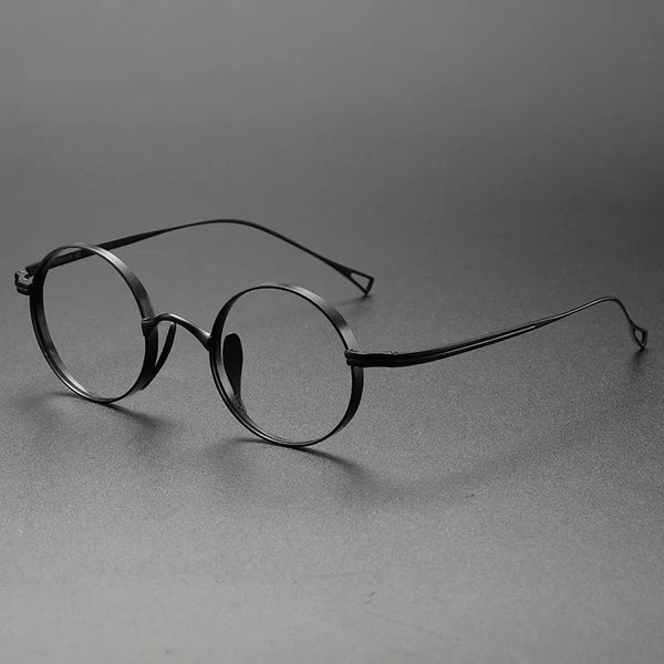 Garin Vintage Round Titanium Glasses Frame