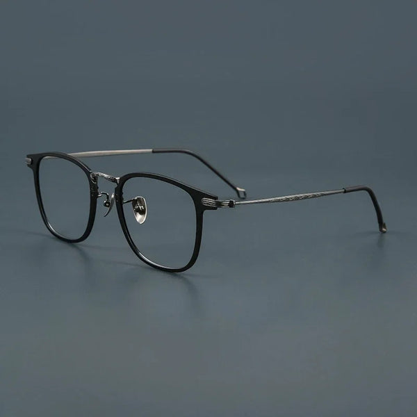 HONGMEI Fashionable Glasses Frame For Men Pure Titanium Acetate Anti Blue Light Eye Glasses Hot Original Brand SpectaclesCT30018