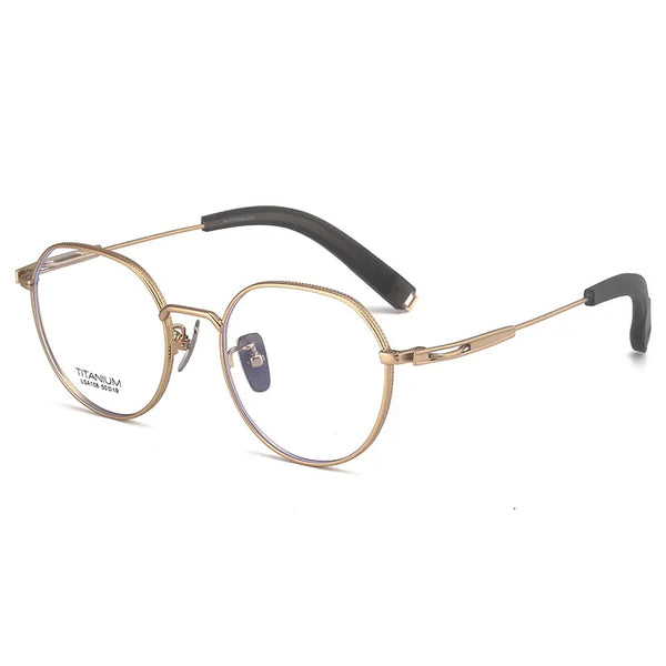 Chand Retro Square Titanium Glasses Frame