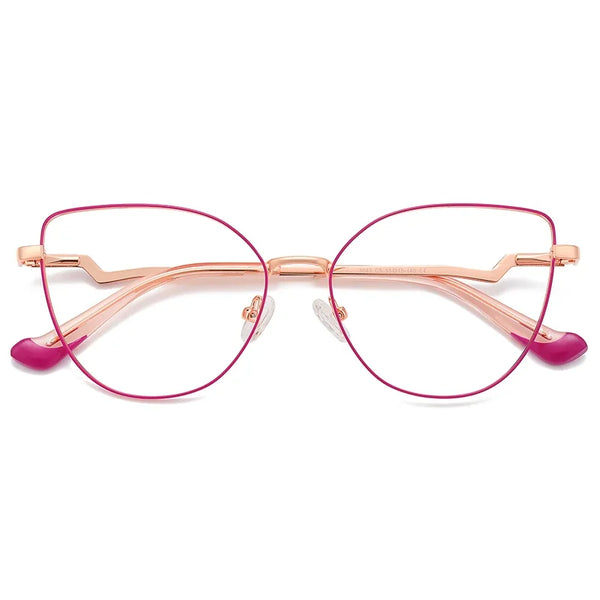 Cat Eye Classic Women's Eyeglass Frames Alloy