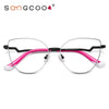 Cat Eye Classic Women's Eyeglass Frames Alloy