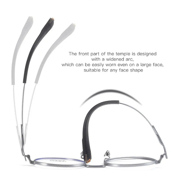 Chand Retro Square Titanium Glasses Frame