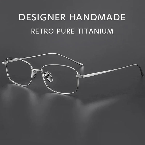 Jed Retro Titanium Ultra-Light Glasses Frame