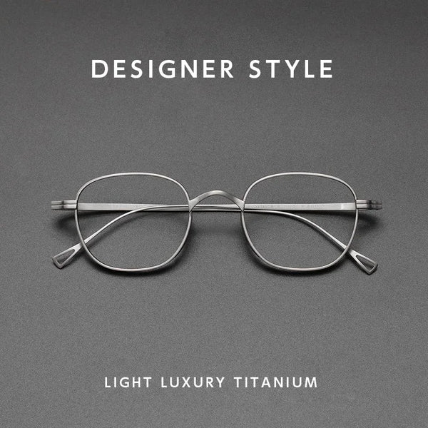 Unger Titanium Vintage Oval Eyeglasses Frames