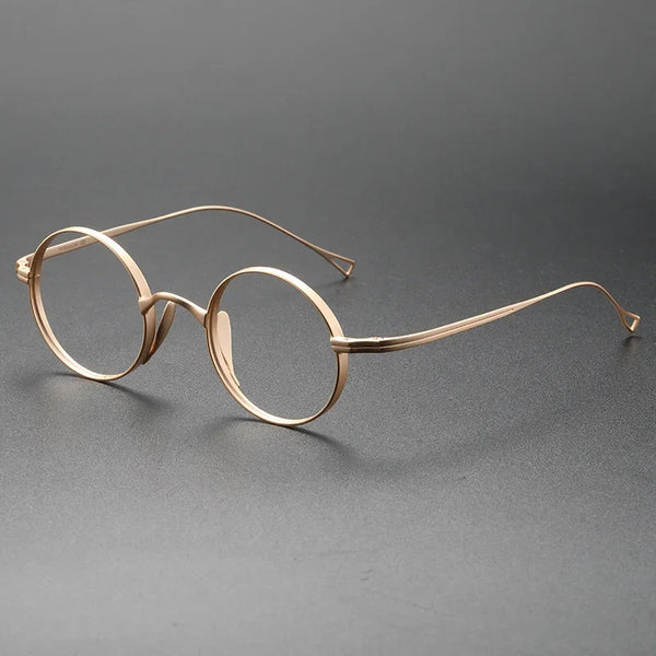 Garin Vintage Round Titanium Glasses Frame