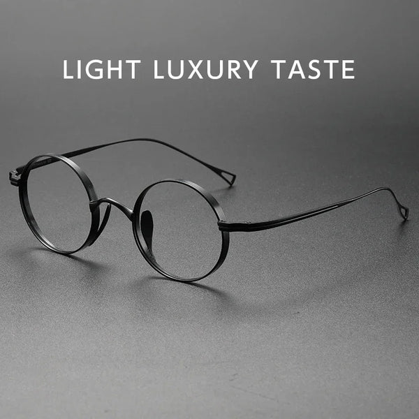 Garin Vintage Round Titanium Glasses Frame
