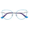 Cat Eye Classic Women's Eyeglass Frames Alloy