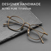 Biron Titanium Round Glasses Frame