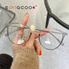 Round women's eyeglass frames