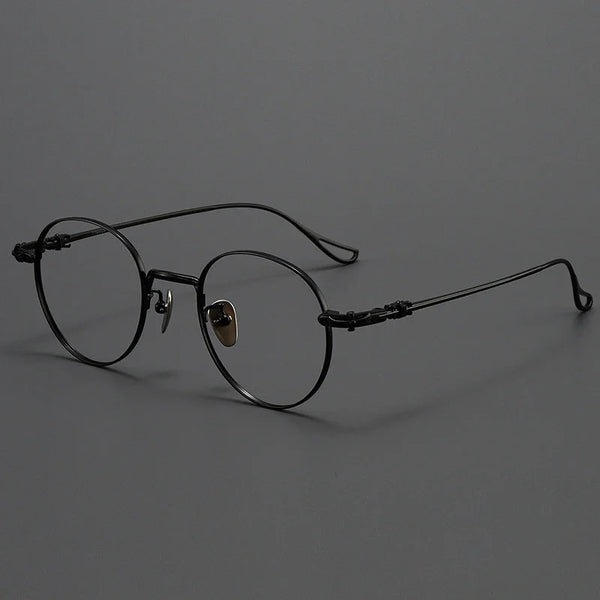 Classic round-frame eyeglass frames
