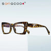 Geometric Cat-Eye Eyeglass Frames for Women