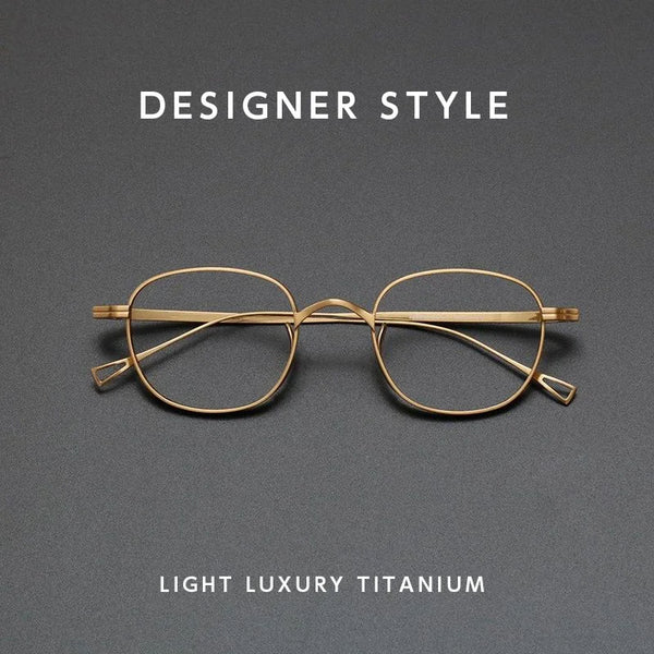 Unger Titanium Vintage Oval Eyeglasses Frames