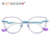 Cat Eye Classic Women's Eyeglass Frames Alloy