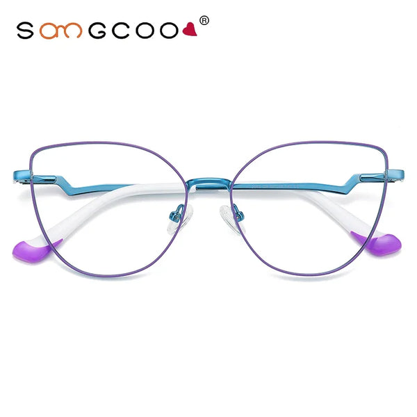 Cat Eye Classic Women's Eyeglass Frames Alloy